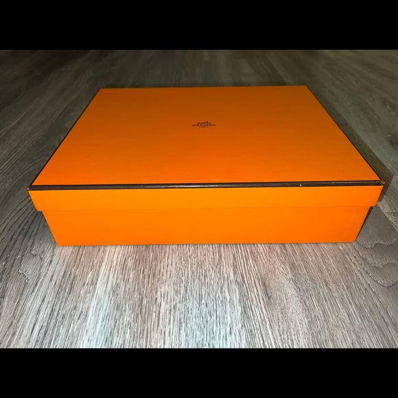 Hermes box with ribbon (sandal purchase box) - Picture 3 of 3